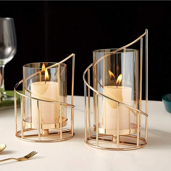 Metal Candle Holders