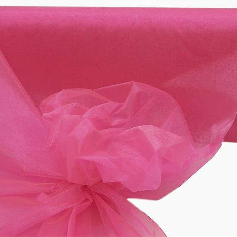 Arch Drapes | Fuchsia Sheer Organza Fabric Bolt, DIY Craft Fabric Roll 54″x40 Yards Arch Drapes Arch Drapes