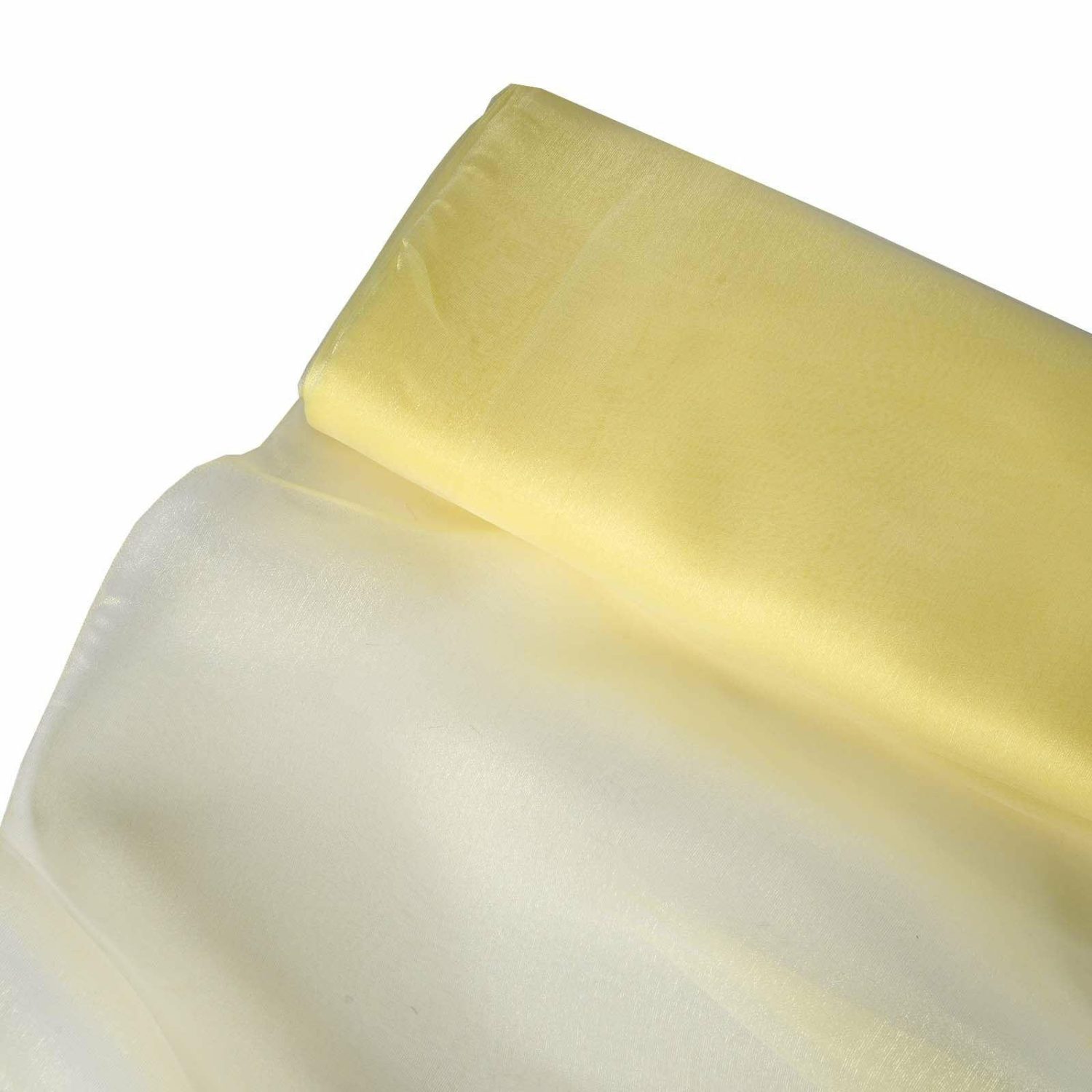 Arch Drapes | Yellow Solid Sheer Chiffon Fabric Bolt, DIY Voile Drapery Fabric 54″x10yd Arch Drapes Arch Drapes