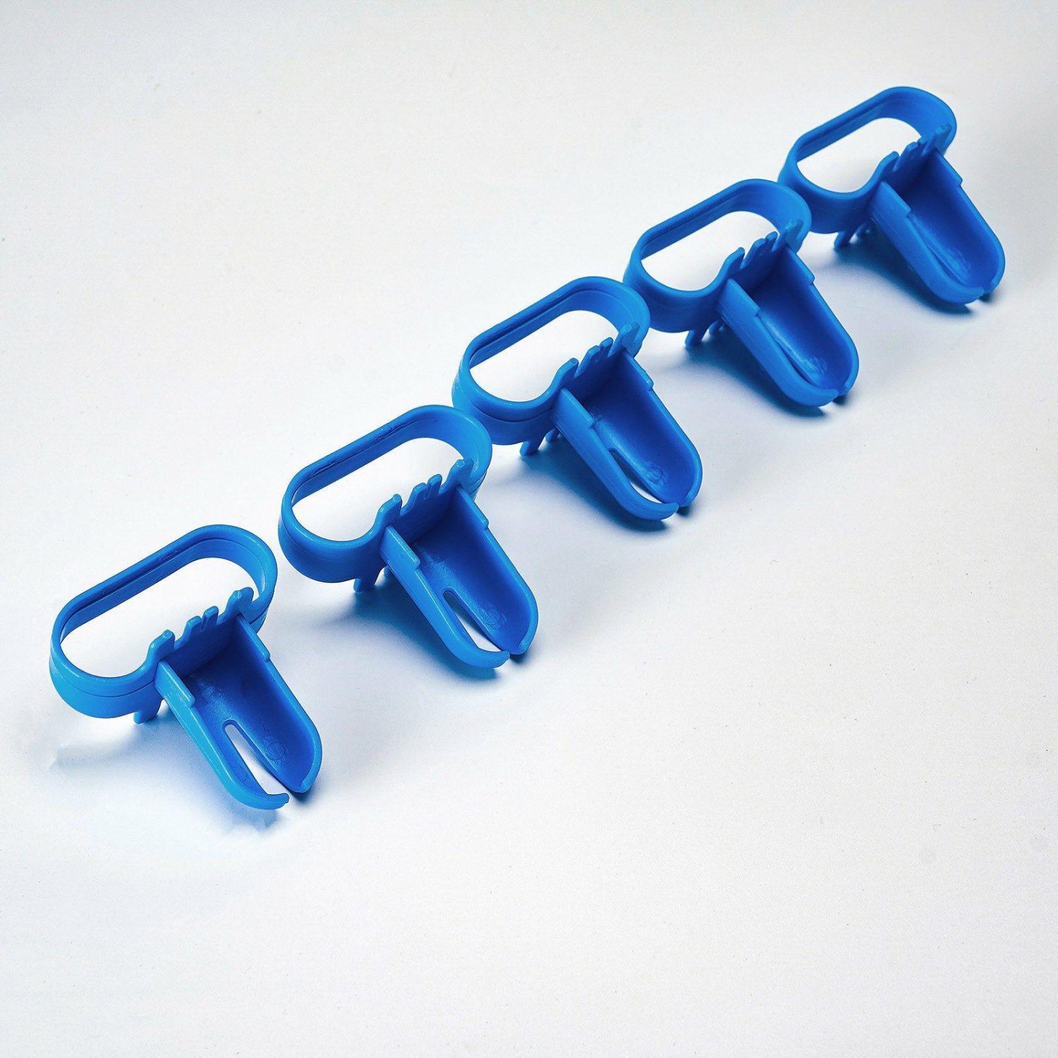 DIY Balloon Decorations | 5 Pack Blue Balloon Easy Tie Tools, Party Balloon Knot Tie Device Balloons DIY Balloon Decorations