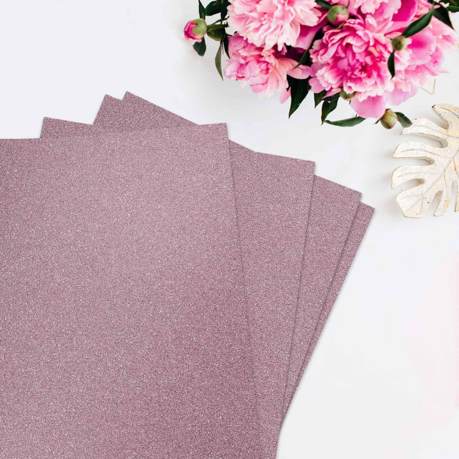 Floral Supplies | 10 Pack Pink Self-Adhesive Glitter DIY Craft Foam Sheets 12″x10″ Floral Planter & Supplies Floral Supplies