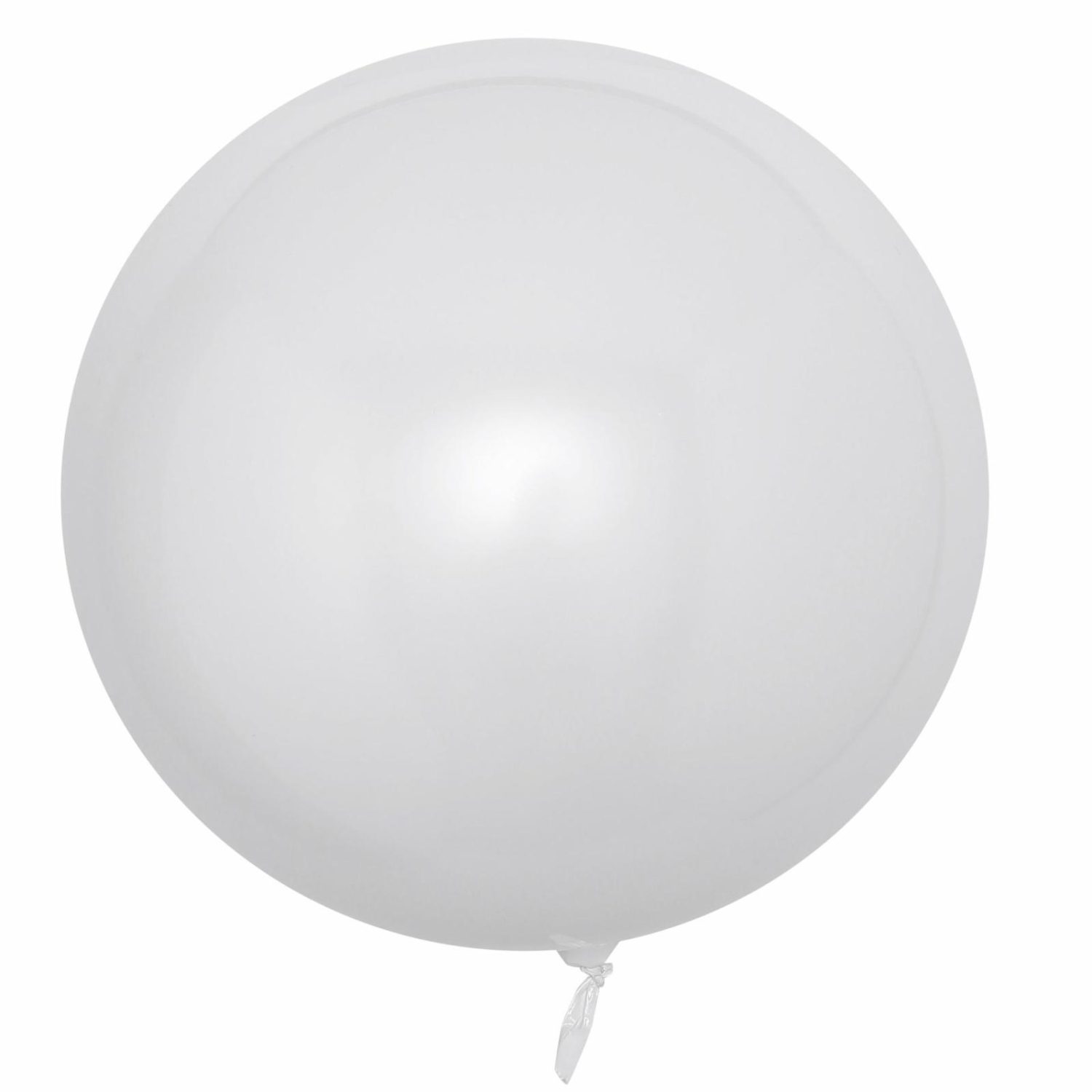 Foil Mylar & Vinyl Balloons | 2 Pack Large White Reusable UV Protected Sphere Vinyl Balloons 30″ Balloons Foil Mylar & Vinyl Balloons