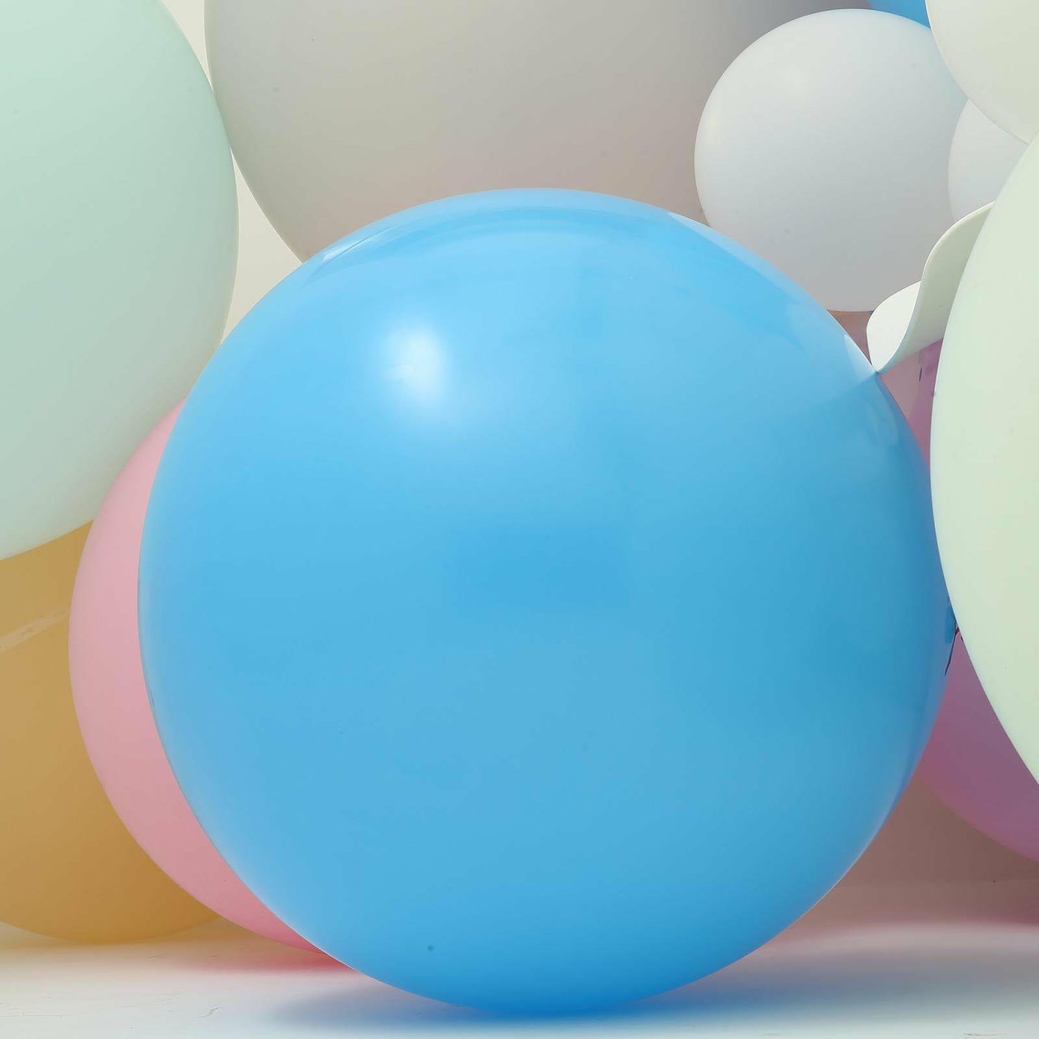 Latex Balloons | 2 Pack Large Matte Pastel Blue Helium/Air Premium Latex Balloons 32″ Balloons Blue