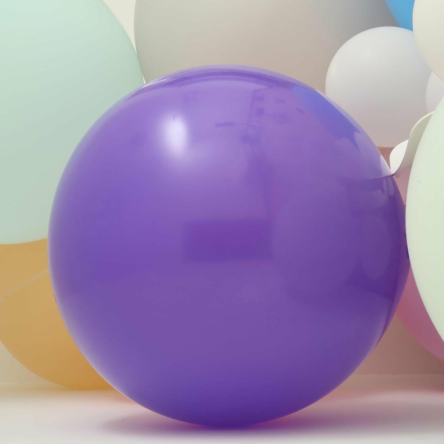 Latex Balloons | 2 Pack Large Matte Purple Helium or Air Premium Latex Balloons 32″ Balloons Latex Balloons