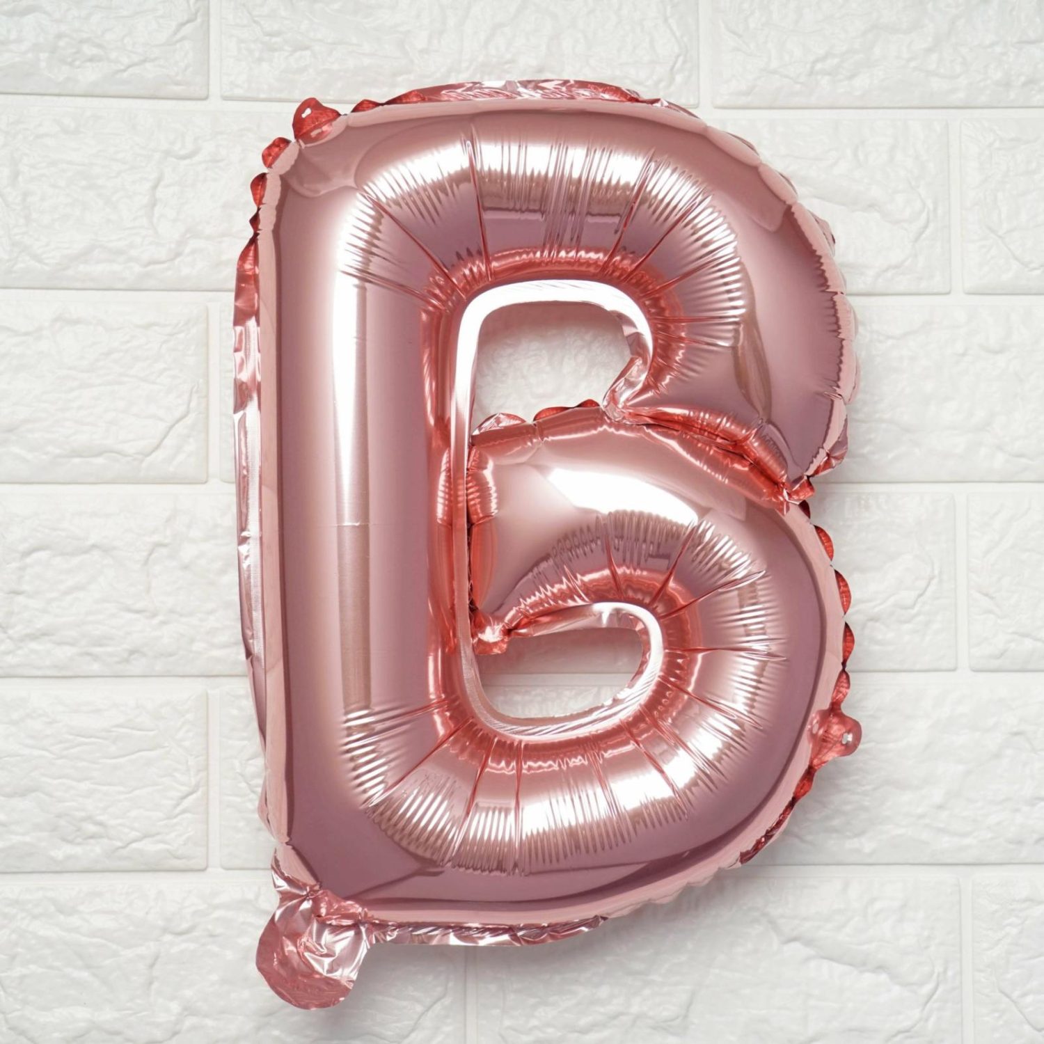 Number & Letter Balloons | Matte Blush Mylar Foil Alphabet Letter & Number Balloons – 16″ Balloons Matte Blush